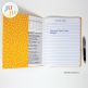 Striped Composition Book Cover by Oma's Place