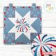 In The Hoop Patriotic Mini Quilt Project | Machine Embroidery Designs by JuJu
