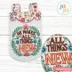 In The Hoop He Makes All Things New Mini Wall Hanging Project | Machine Embroidery Designs by JuJu