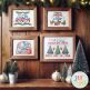 Farm Fresh Christmas 24 Embroidery Set | Machine Embroidery Designs by JuJu
