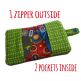 Pocket Wallet | Machine Embroidery Designs by JuJu