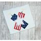 Firecrackers Star Applique | Machine Embroidery Designs by JuJu