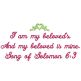 Song Solomon 6:3