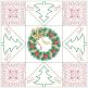 In The Hoop Wreath Mini Quilt Project