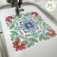 Floral Mandala 4 Embroidery Design | Machine Embroidery Designs by JuJu