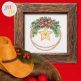 Country Western Christmas Embroidery Set | Machine Embroidery Designs by JuJu