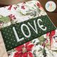 Pine Tree Mug Rug - Love by Oma's Place | Machine Embroidery Designs by JuJu