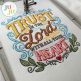 Religious Word Art Embroidery Set 1 | Machine Embroidery Designs by JuJu