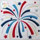 In The Hoop Patriotic Mini Quilt Project | Machine Embroidery Designs by JuJu