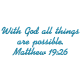 Matthew 19:26