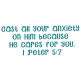 Free Bible Verse machine embroidery design 1 peter 5:7
