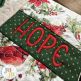Pine Tree Mug Rug Hope by Oma's Place