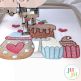 Kitchen Theme 1 Embroidery Set