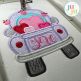 Valentine Trucks Satin Embroidery Set