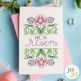 Easter Greeting Cards 2 Embroidery Set | Machine Embroidery Designs by JuJu