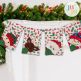 In The Hoop Whimsical Advent Bunting Project | Machine Embroidery Designs by JuJu