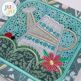 In The Hoop Watering Can Coaster Project | Machine Embroidery Designs by JuJu