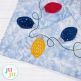 In The Hoop Joy And Whimsy Blanket Stitch Table Topper Project