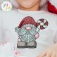 Swirly Beard Santa 4 Embroidery Design | Machine Embroidery Designs by JuJu