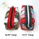 Striped Boxy Zippered Bag by Oma's Place | Machine Embroidery Designs by JuJu                                
                            