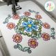 Floral Mandala 1 Embroidery Design | Machine Embroidery Designs by JuJu