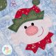 In The Hoop Joy And Whimsy Blanket Stitch Table Topper Project | Machine Embroidery Designs by JuJu