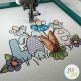 Easter Delight 2 Sketch Embroidery Set | Machine Embroidery Designs by JuJu
