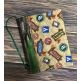 Quilted Standard Composition Notebook Covers Set 4 | Machine Embroidery Designs by JuJu