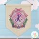 Sweet Emblems for Banners 1 Embroidery Set | Machine Embroidery Designs by JuJu