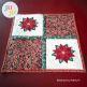 Poinsettia Mini Quilt by Oma's Place