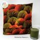 Autumn Wreath Pillow  by Oma's Place