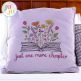 One More Chapter - Floral Book Saying Embroidery Design | Machine Embroidery Designs by JuJu