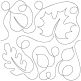 Autumn Leaves 2 End-to-End Quilting | Machine Embroidery Designs by JuJu