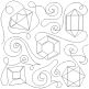 Gemstones End-to-End Quilting Design | Machine Embroidery Designs by JuJu
