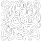 Fall Leaves and Acorns End-to-End Quilting Embroidery Designs | Machine Embroidery Designs by JuJu