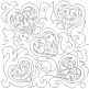 Filagree Hearts End-to-End Quilting Design | Machine Embroidery Designs by JuJu