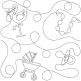 Nursery 2 End-to-End Quilting | Machine Embroidery Designs by JuJu