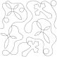 Cross 2 End-to-End Quilting | Machine Embroidery Designs by JuJu