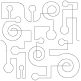 Circuit End-to-End Quilting | Machine Embroidery Designs by JuJu