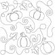 Pumpkins End-to-End Quilting | Machine Embroidery Designs by JuJu

