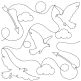 Eagles Arrows End-to-End Quilting | Machine Embroidery Designs by JuJu