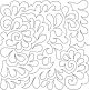 Damask End-to-End Quilting | Machine Embroidery Designs by JuJu