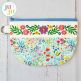 In The Hoop Zipper Bag Floral Project