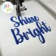 Picnic Embroidery Font | Machine Embroidery Designs by JuJu