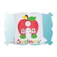 Apple School House Applique | Machine Embroidery Designs by JuJu