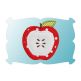 Apple Applique | Machine Embroidery Designs by JuJu