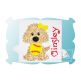 Baseball Dog Girl Applique | Machine Embroidery Designs by JuJu