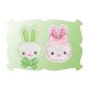 Bunny 2 Felt Snap Clip Mini | Machine Embroidery Designs by JuJu