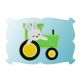 Bunny Tractor Applique | Machine Embroidery Designs by JuJu