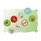 Christmas Button Covers Set 2 | Machine Embroidery Designs by JuJu